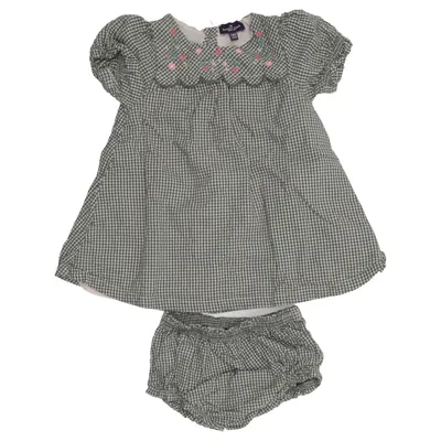 Ensemble (Vert, Blanc) de Sergent Major Coton