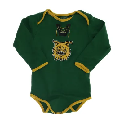 Body (Grön, Gul) från Ilves Bomull