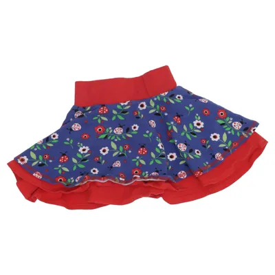 Rok (Blauw, Rood, Meerkleurig) van JNY Colourful Kids Katoen, Elastaan