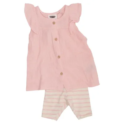 Set (Pink, Beige) von Dan Dan Bio-Baumwolle
