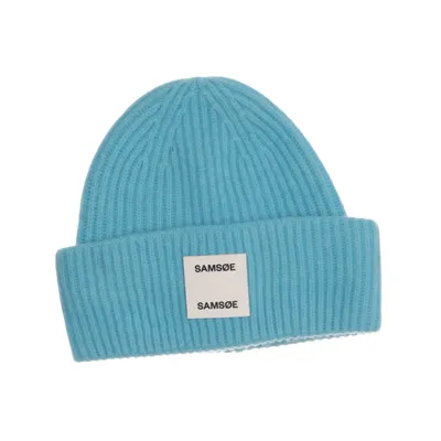 Beaniehue (Turkis) fra Samsøe & Samsøe Uld