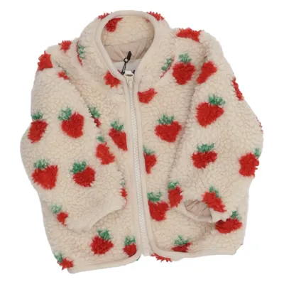 Fleece jacket (Beige, Red, Green) from Rikiki Polyester