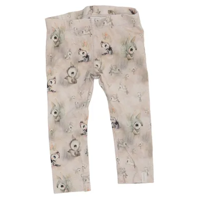 Leggings (Beige, Multicolored) from Mrs Mighetto x H&M Cotton, Elastane