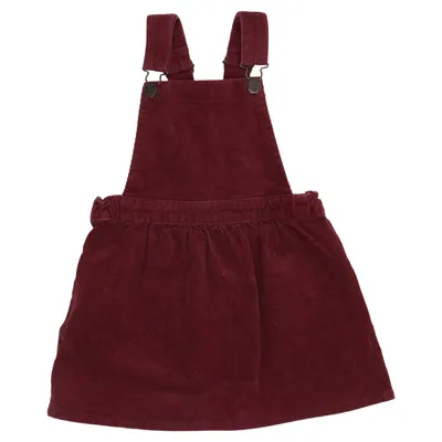 Dungaree dress (Red) from H&M Cotton, Elastane