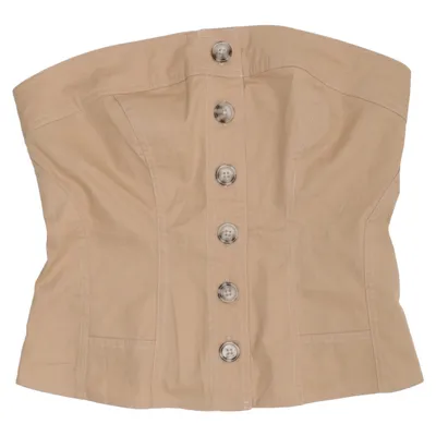 Bustier (YASTRENCH CORSA GE TOP S.) från YAS Ekologisk bomull