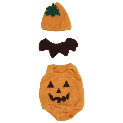 Maskeradkläder (Orange, Brun) Polyester