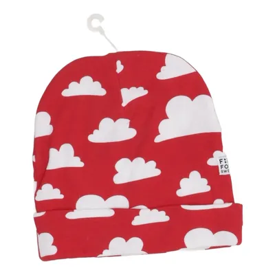 Beanie (Rood, Wit) van Färg & Form Katoen