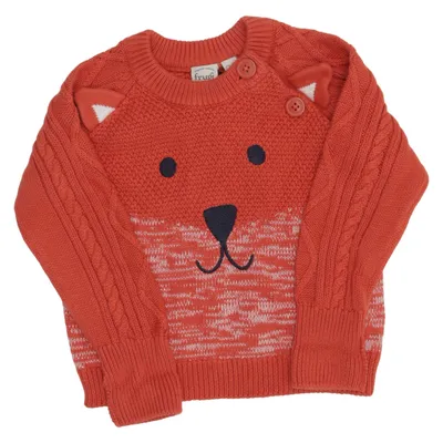 Trui (Oranje) van Frugi Organisch katoen