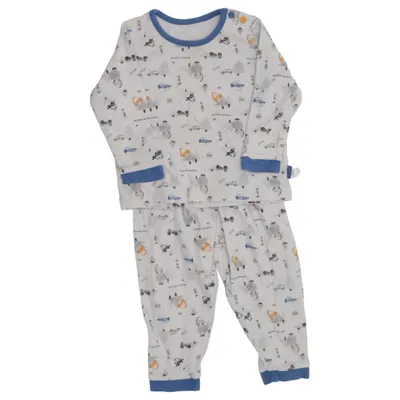Pajamas (White, Blue, Multicolored) from Moony Mood Cotton
