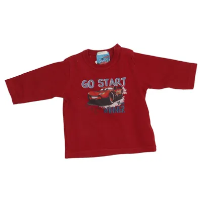 Långärmad t-shirt (Röd) från Benetton Baby Bomull