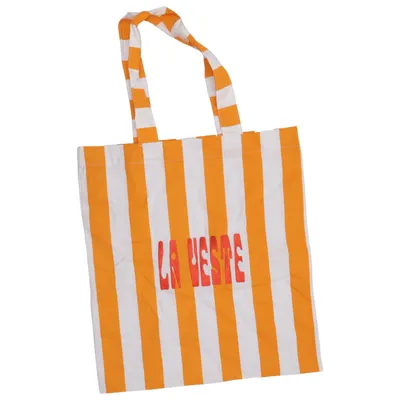 Tygpåse (Orange, Vit, Flerfärgad) från La Veste