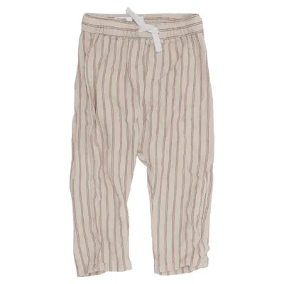 Pantalon (Beige, Marron) de H&M Lin, Viscose