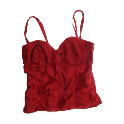 Bustier (Rood) van Gina Tricot Lingerie Elastaan, Polyester