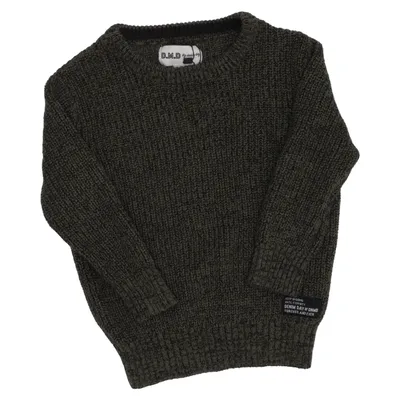 Sweater (Grå, Grøn) fra D.M.D by Denim Day Akryl, Bomuld