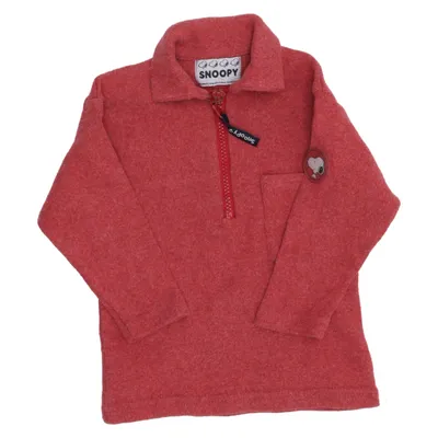 Polaire (Rouge) de Snoopy Acrylique, Coton