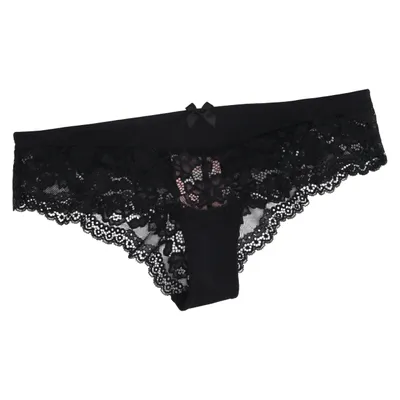 Slip (Zwart) van Hunkemöller Katoen, Elastaan, Polyamide