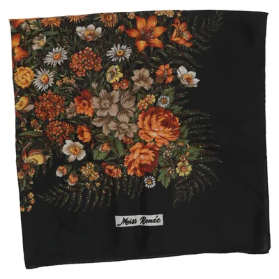 Neckerchief (Black, Multicolored) from Miss Free Polyester