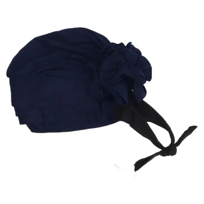Turban (Blå) fra Aishas Design Bomuld, Elastan