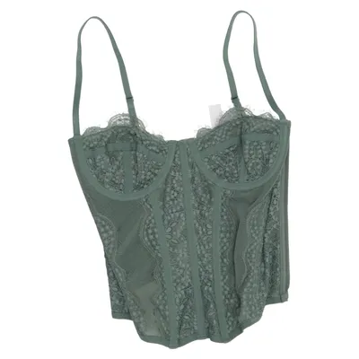 Bustier (Groen) van Out from Under Elastaan, Polyamide