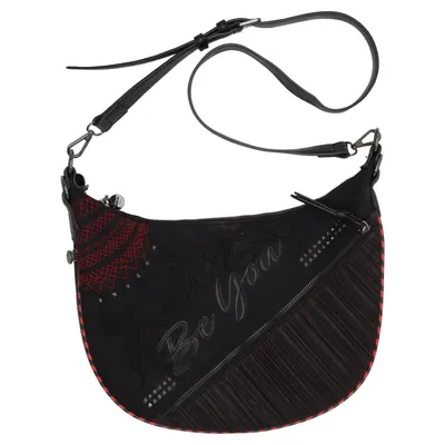 Shoulder-bag (Black, Red) from Desigual