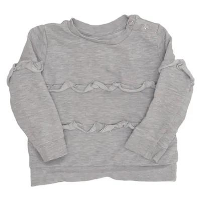 Collegetröja (Grå) från Casual Girls Wear Bomull, Viskos