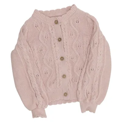 Cardigan (Pink) from Newbie by KappAhl Cotton