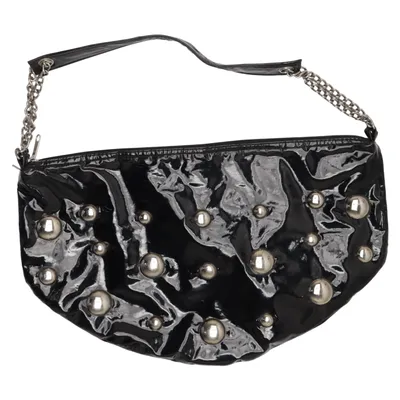 Handbag (Black, Silver) from Zay