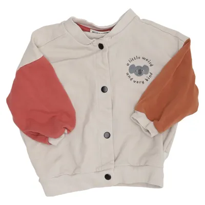 Collegejakke (Beige, Brun) fra Minories Bomuld, Elastan