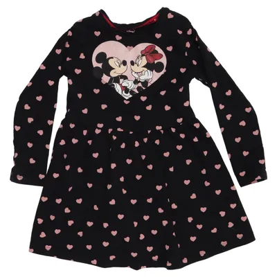 Klänning (Svart, Rosa) från Disney Minnie Mouse Bomull