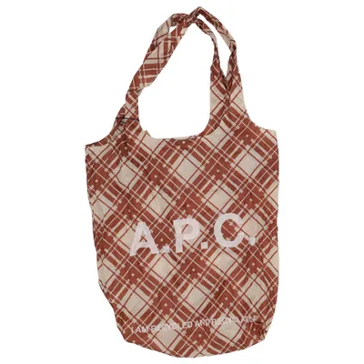 Sac en toile (Marron, Blanc) de A.P.C.