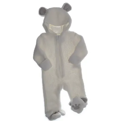 Mjukisdräkt (Vit) från Early Days Bomull, Polyester