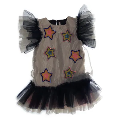 Klänning (Vit, Blå, Flerfärgad) från Billieblush