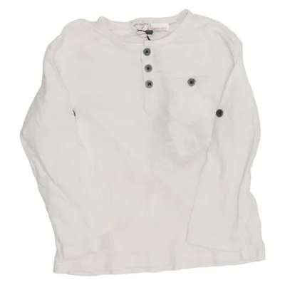 T-shirt manches longues (Blanc) de Zara BabyBoy