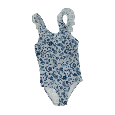 Maillot de bain une pièce (Bleu, Blanc) de Hampton Republic Élasthane, Polyester