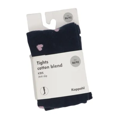 Tights (Blue, Pink) from KappAhl Cotton, Elastane, Polyamide