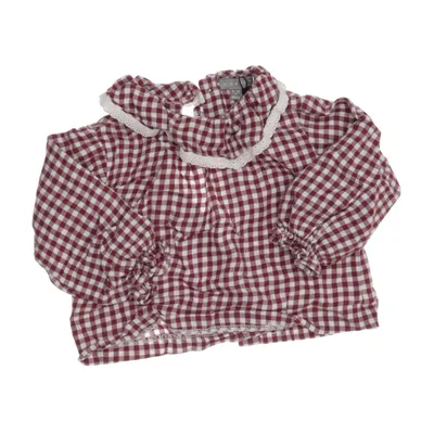 Dirndlblus (Röd, Vit) från COCOnut Bomull