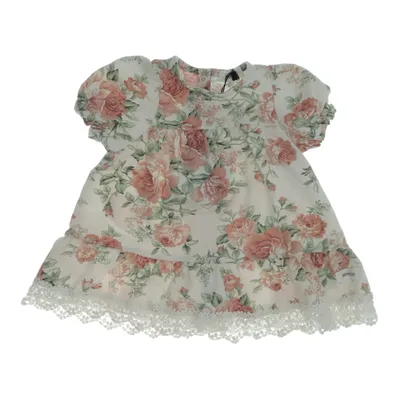 Klänning (Rosa, Flerfärgad) från Newbie by KappAhl Bomull, Elastan