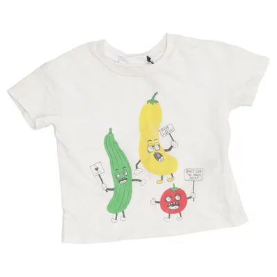 T-shirt (Vit, Flerfärgad) från Mini Rodini Bomull