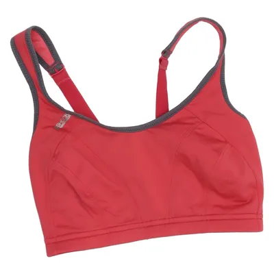 Brassière (Rouge, Gris) de Shock Absorber Élasthane, Polyamide, Polyester