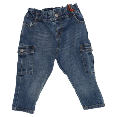 Spijkerbroek (Blauw) van Original Marines Katoen, Elastaan, Polyester