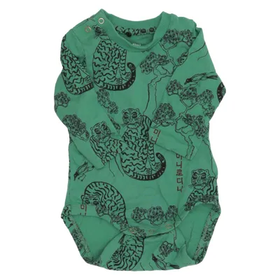 Body (Green, Black) from Mini Rodini Cotton