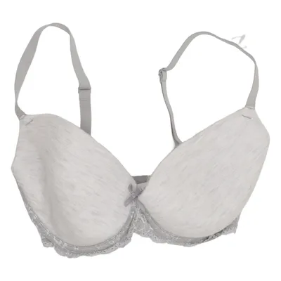Bra (Gray) from F&F Cotton, Elastane, Modal, Polyester