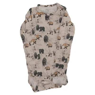 Body (Beige, Mehrfarbig) von Name It Elasthan, Modal, Bio-Baumwolle