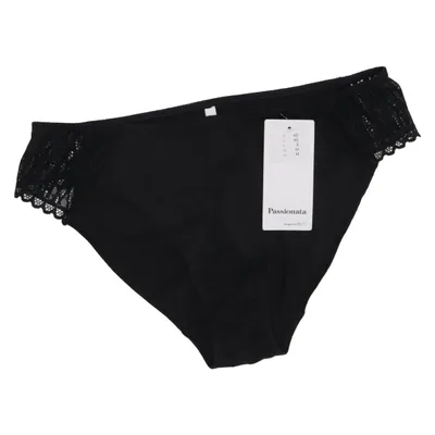 Slip (Zwart) van Passionata Katoen, Elastaan, Polyamide