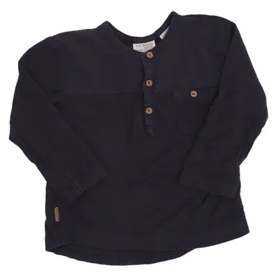 Henley shirt (Blue) from Zara BabyBoy Cotton