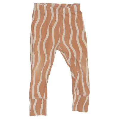 Pyjamasbukser (Beige, Hvid) fra Minories Bomuld, Elastan