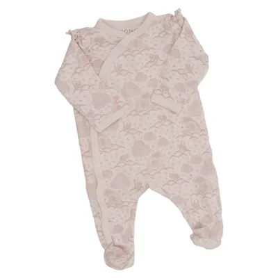 Barboteuse (Rose) de Fixoni Coton