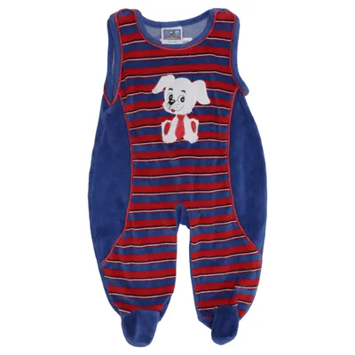 Rompers (Blue, Red, White) from Topolino Cotton, Polyester