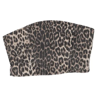 Bandeau bra (Seven/4 Leopard Bandeau) from Seven Sisters Cotton