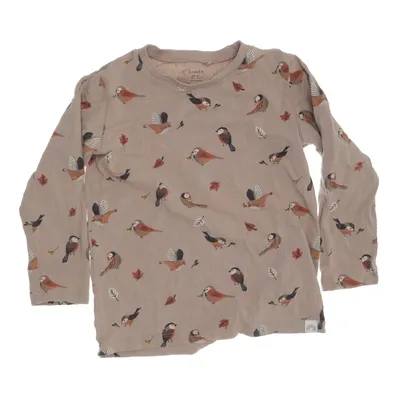 Pyjamatrui (Beige, Meerkleurig) van Lindex Katoen, Elastaan